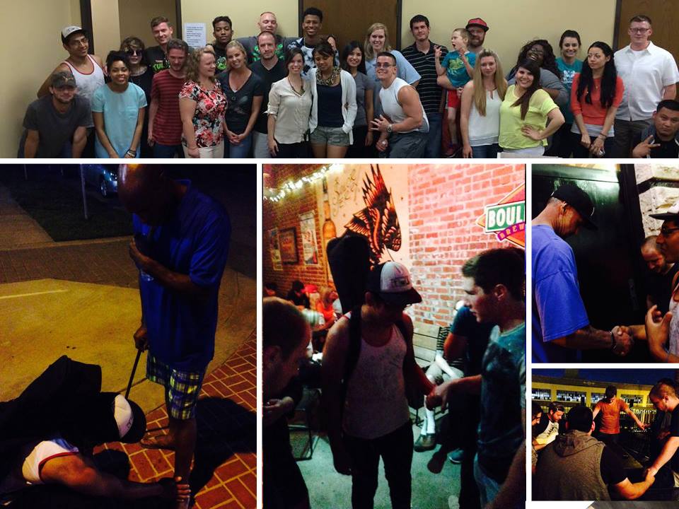 Street ministry outreach with Chris and Jessica Ulery