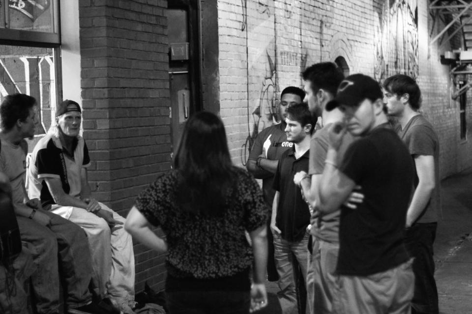 Street ministry outreach with Chris and Jessica Ulery