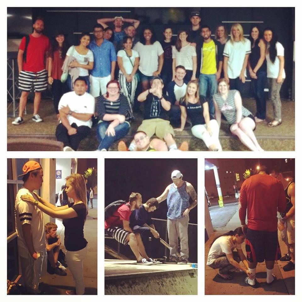 Street ministry outreach with Chris and Jessica Ulery