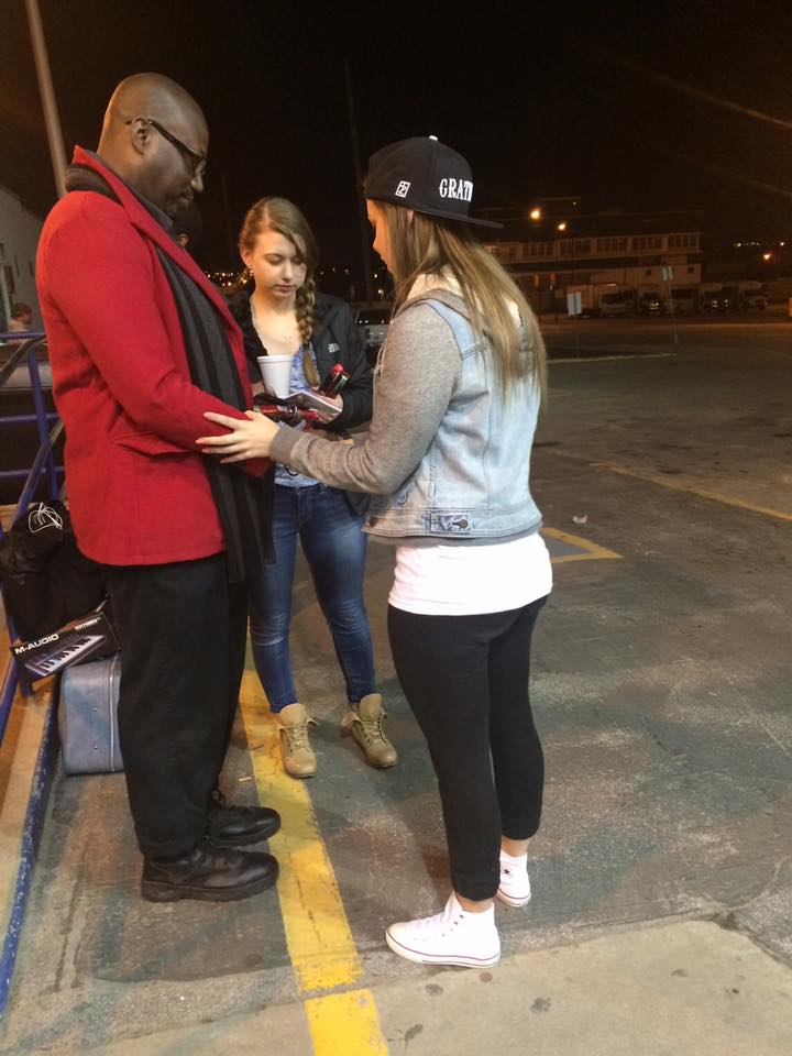 Street ministry outreach with Chris and Jessica Ulery