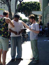 Street ministry outreach with Chris and Jessica Ulery