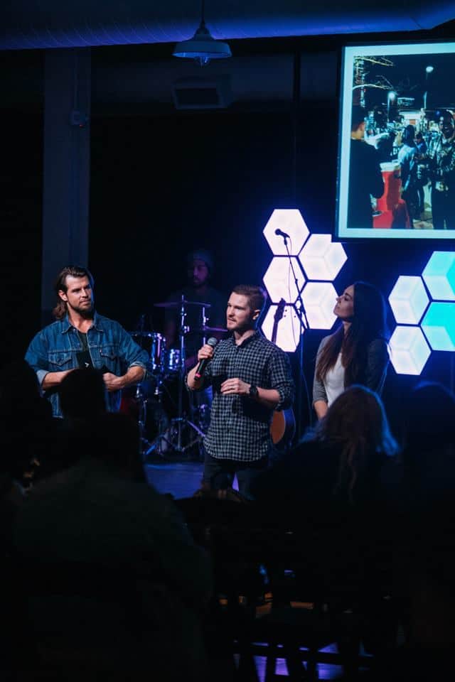Chris and Jessica Ulery ministering together