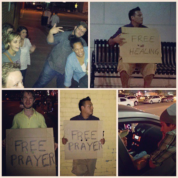 Street ministry outreach with Chris and Jessica Ulery
