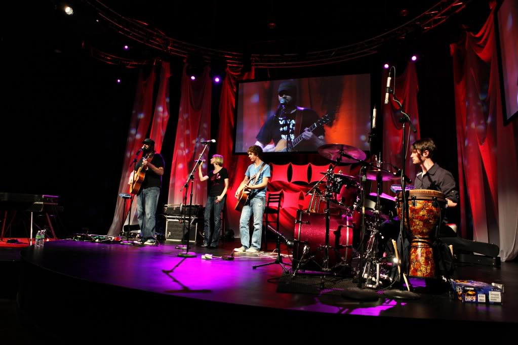 NewFire performing live