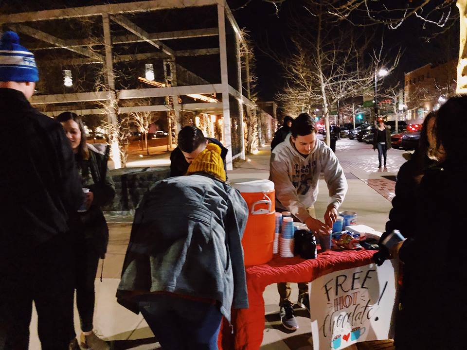 Street ministry outreach with Chris and Jessica Ulery