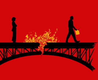 Burning Love Affair Bridges